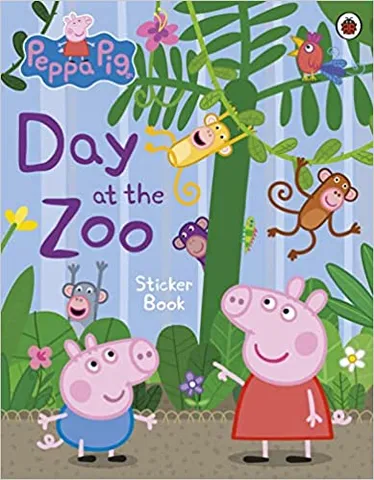 Peppa Pig Day At The Zoo Sticker Book