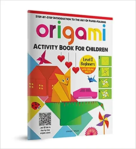 Origami - Step-by-step Introduction To The Art Of Paper-folding - Activity Book For Children - Level 1 Beginners