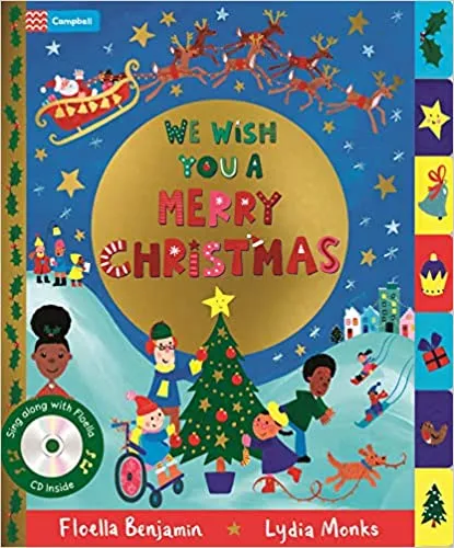 We Wish You A Merry Christmas Book With Cd Component