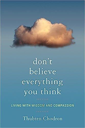 Dont Believe Everything You Think Living With Wisdom And Compassion