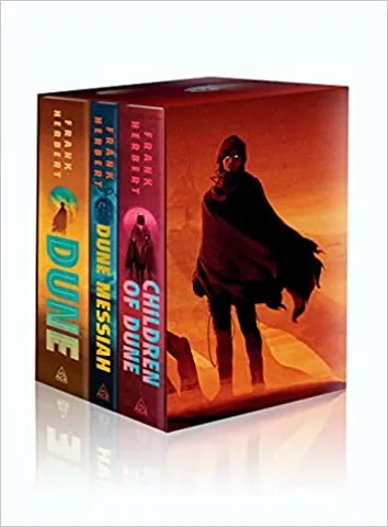Frank Herberts Dune Saga 3-book Deluxe Hardcover Boxed Set Dune, Dune Messiah, And Children Of Dune