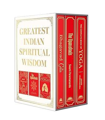 Greatest Indian Spiritual Wisdom Boxed Set (bhagvad Gita, The Upanishads, The Complete Book Of Yoga)