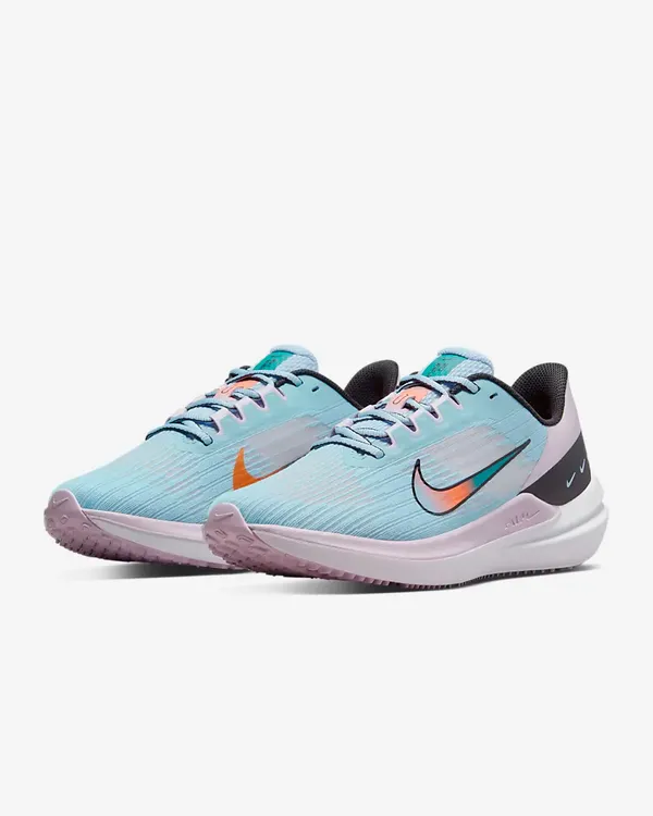 Nike Air Winflo 9 Road Running Shoes - Blue