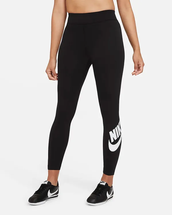 Nike Sportswear Essential High-Waisted Logo Leggings