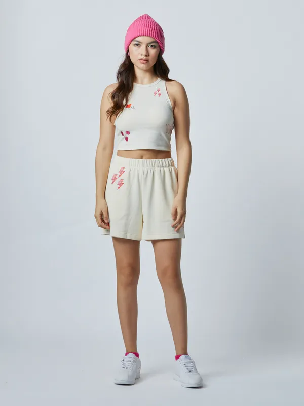 Boop Tank Top Off white