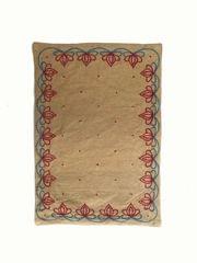 Samuday Crafts Cotton Yarn Dye Lenda Beige Tablemat