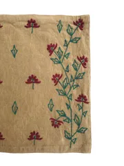 Samuday Crafts  Cotton Yarn Dye Beige Tablemat