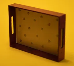 Tray (Hand Block Printed Design) (ADI-57)