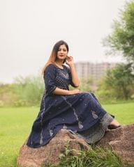 Blue Kurta