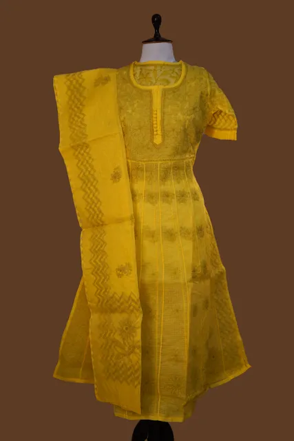 Kalidar Kurta with Dupatta