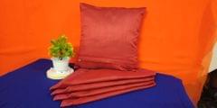 Maroon Cushion Cover - Set Of 5