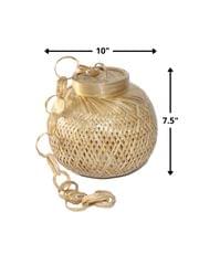 Bamboo Globe Lamp