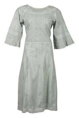 Grey Cotton Dress