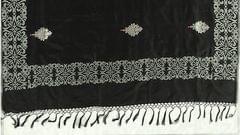 Handwoven Kadwa Booti With Reshmi Silver Zari Dupatta dup013A