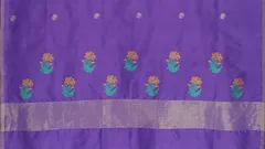 Handloom Kaduwa Designer Silk thread Motif Dupatta. Silk /Silk-DUP-023
