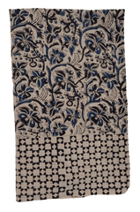 Blue and Black Kalamkari Dupatta VMM 002