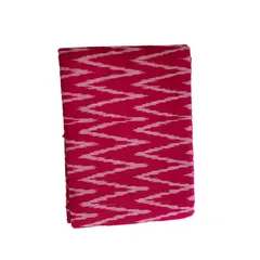 Pink Ikkat Fabric