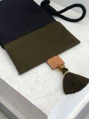 Handwoven Sling Bag (Olive Green)