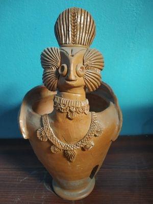 Ponkhiraj Flower Vase | Terracotta Decorative Flower Vase