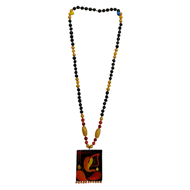 Asthetic Ganesha Necklace set