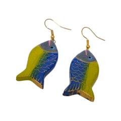 Fish shaped funky earrings