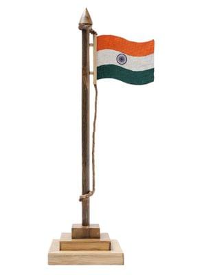 Tisser Artisans India Rectangle Table Miniature Flag