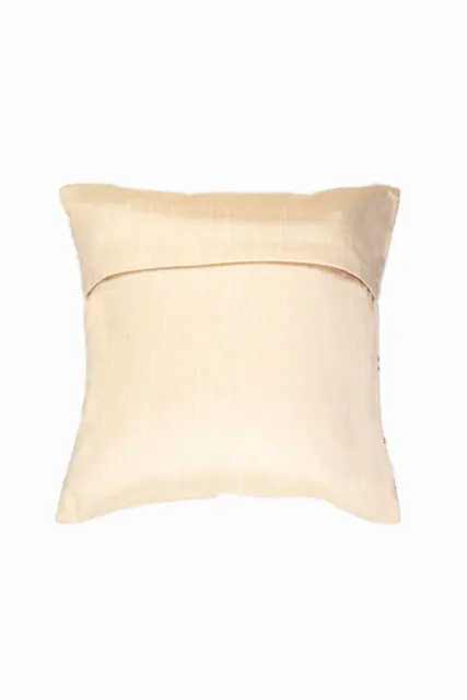 CUSHION COVER WITH RUNNING STITCH WORK