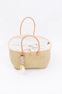Handmade Natural Cane Basket