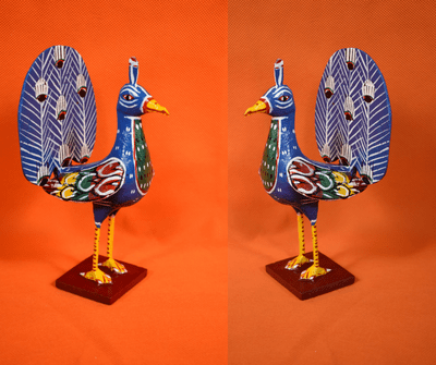 Kondapalli Peacock Wooden Pair Toy