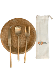 Brass Cutlery Set - Tripo Saints