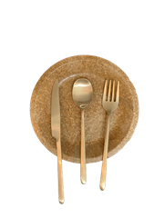 Brass Cutlery Set - Tripo Saints