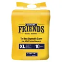 Friends Economy Adult Diapers XL : 10 Units