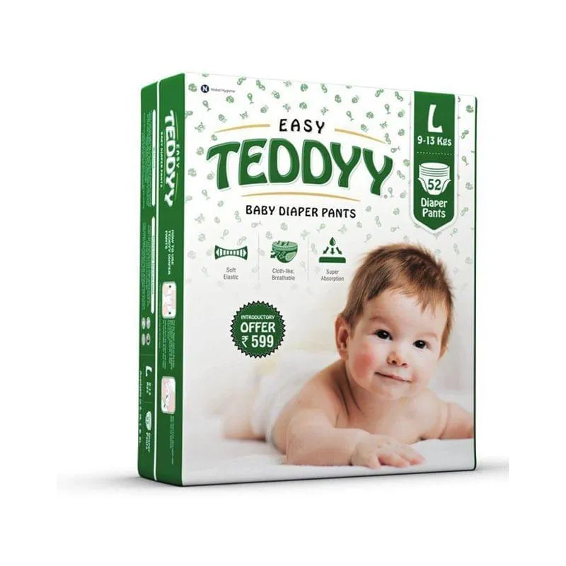 Teddy Easy Baby Diaper Pants (Size L ) : 52 U
