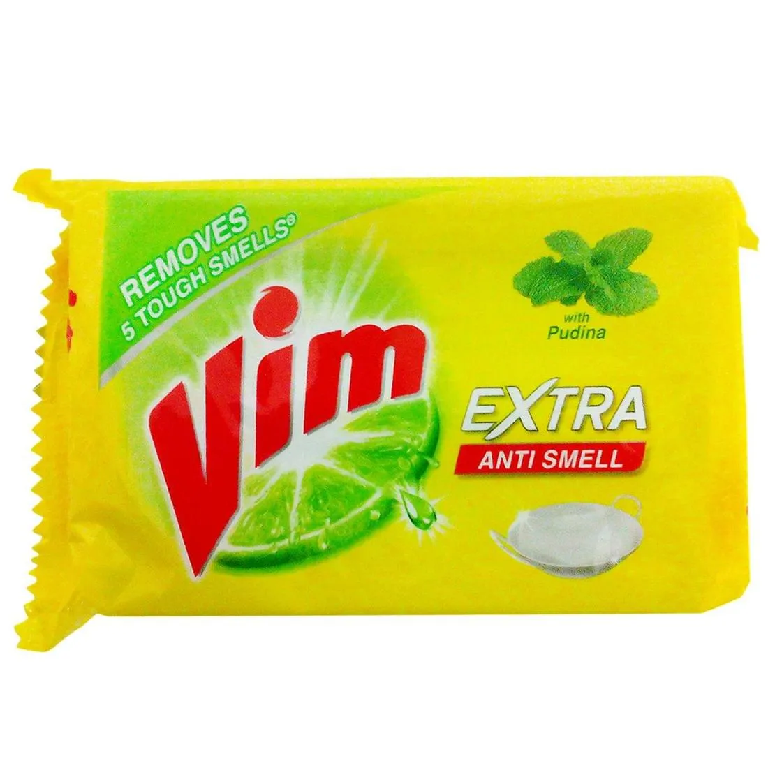 Vim Extra Anti Smell Dishwash Bar : 250 Gm