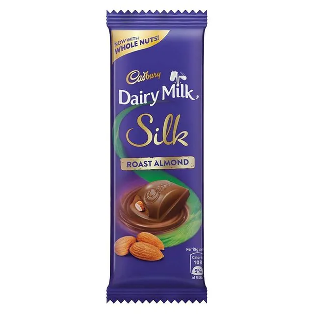 Cadbury Dairy Milk Silk Roasted Almond : 58 Gm