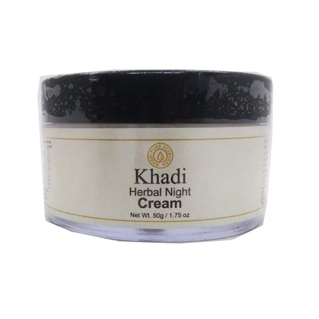 Khadi Herbal Night Cream : 50 Gm