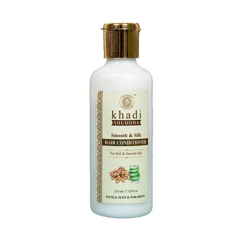 Khadi Shuddha Smooth & Silk Hair Conditioner : 210 Ml