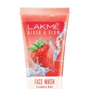 Lakme Blush & Glow Strawberry Blast Facewash : 50 Gm