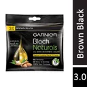 Garnier Black Naturals Oil Enriched Creme Color (20ml + 20gm) Brown Black