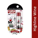 Maybelline New York Baby Lips Color SPF 20 Lip Balm Highline Wine : 4 Gm