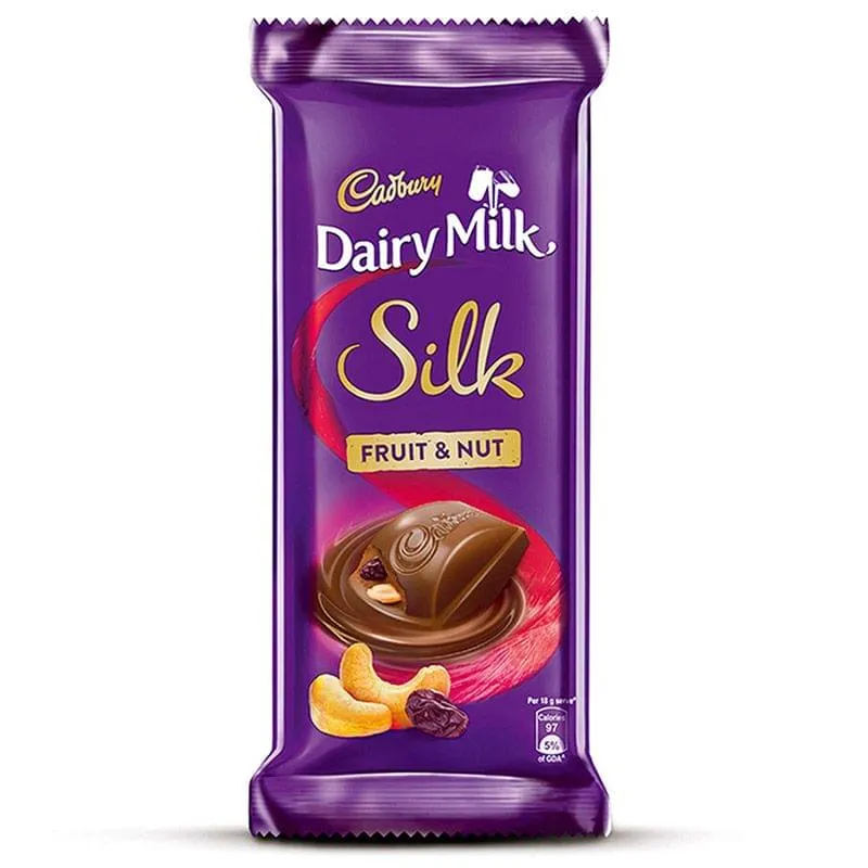 Cadbury Dairy Milk Silk Fruit & Nut : 137 gm