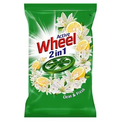Active Wheel 2in1 Clean & Fresh Detergent Powder  : 1kg
