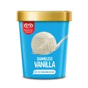 Kwality Wall's Shameless Vanilla Tub : 700 Ml
