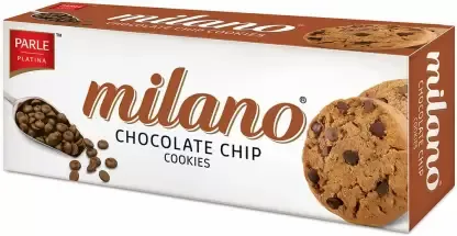 Parle Milano Chocolate Chip Cookies : 75 Gm