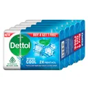Dettol Soap Cool : 4 x 125 Gm (Free : 125 Gm) #