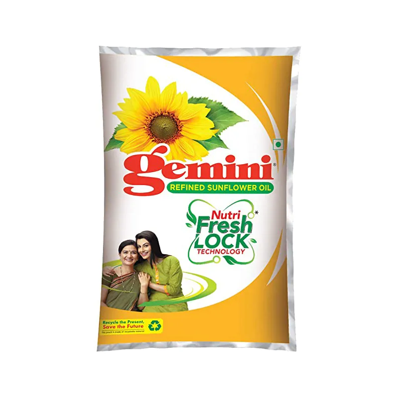 Gemini Sunflower Oil : 1 Ltr
