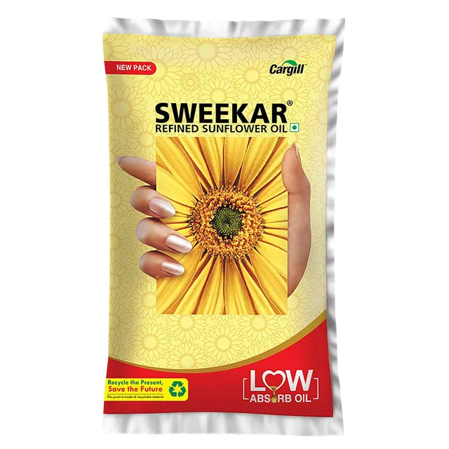 Sweekar Sunflower Oil : 1 Ltr #