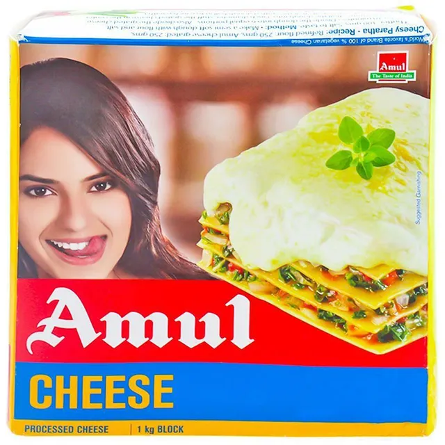 Amul Cheese Block : 1 Kg #