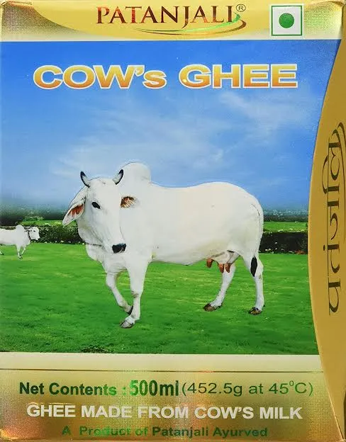 Patanjali Cow Ghee : 500 Ml