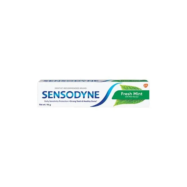 Sensodyne Fresh Mint Sensitive Toothpaste : 75gm